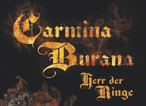 Flyer: Carmina Burana – Herr der Ringe