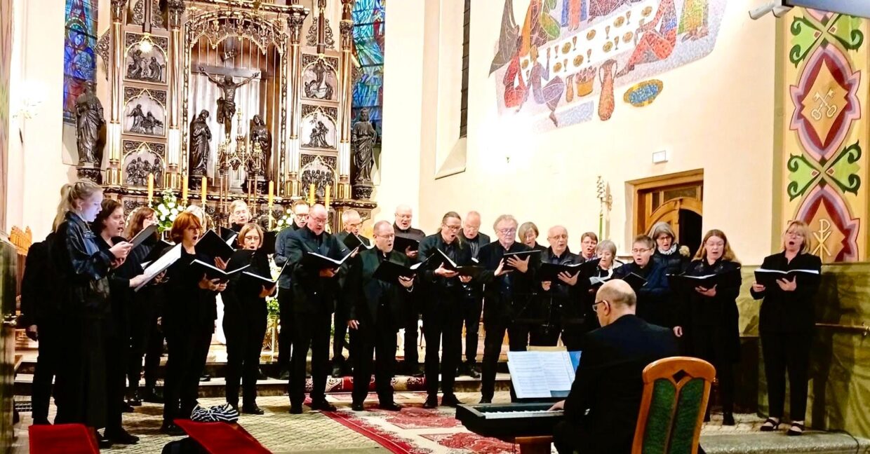 Auftritt in Markow im Rahmen der Chorfahrt nach Polen 2025